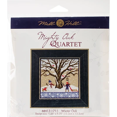 Mill Hill® Winter Oak Counted Cross Stitch Kit