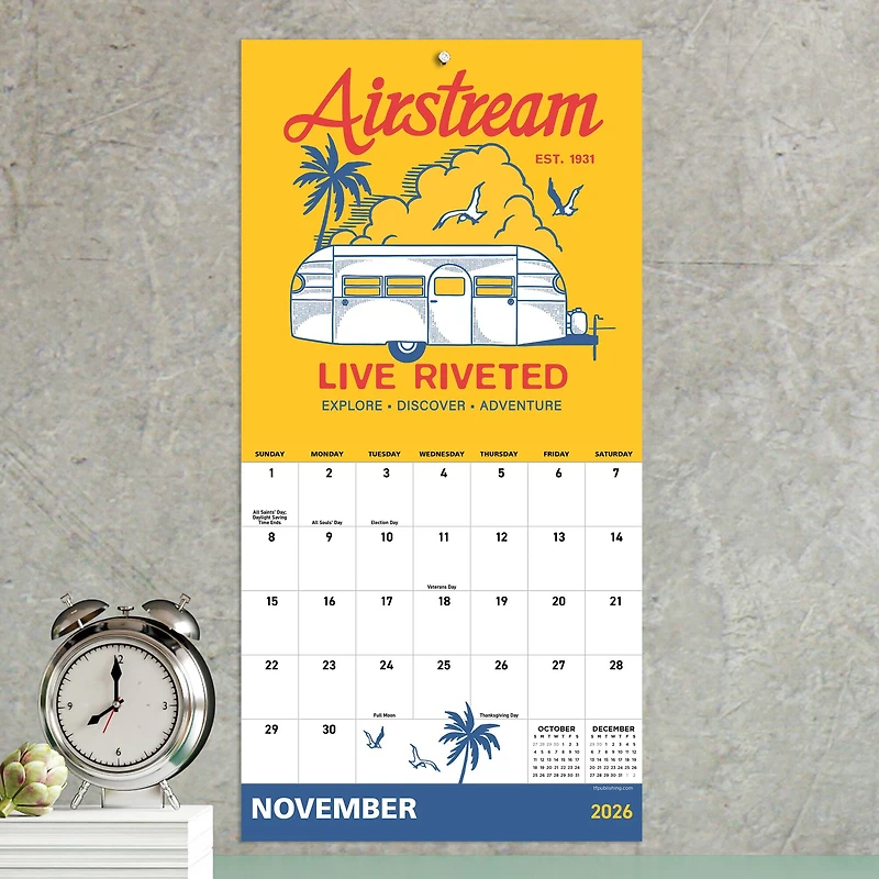 2026 Airstream Mini Calendar