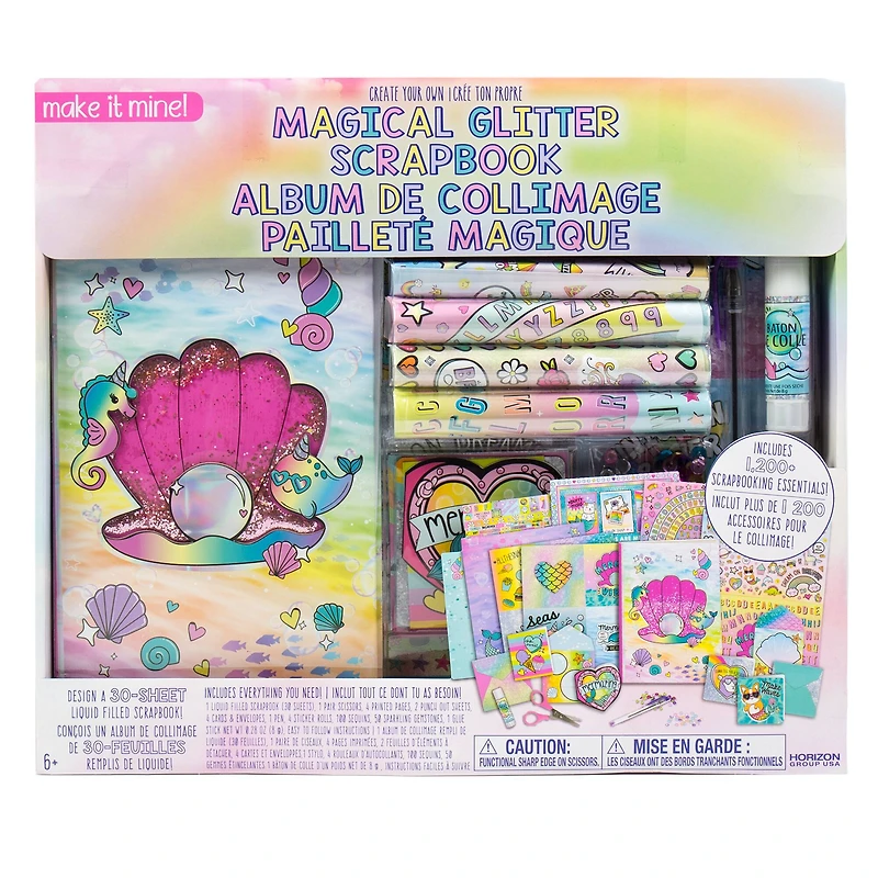 Make It Mine! Magical Glitter Scrapbook