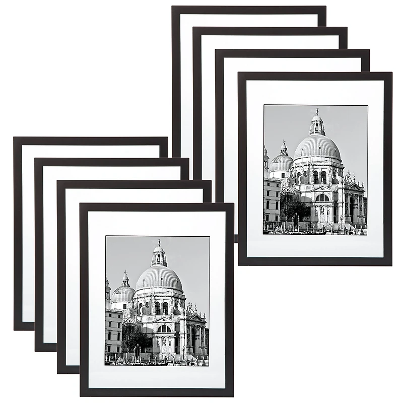 8 Pack: Black 11" x 14" Float Frame by Studio Décor®