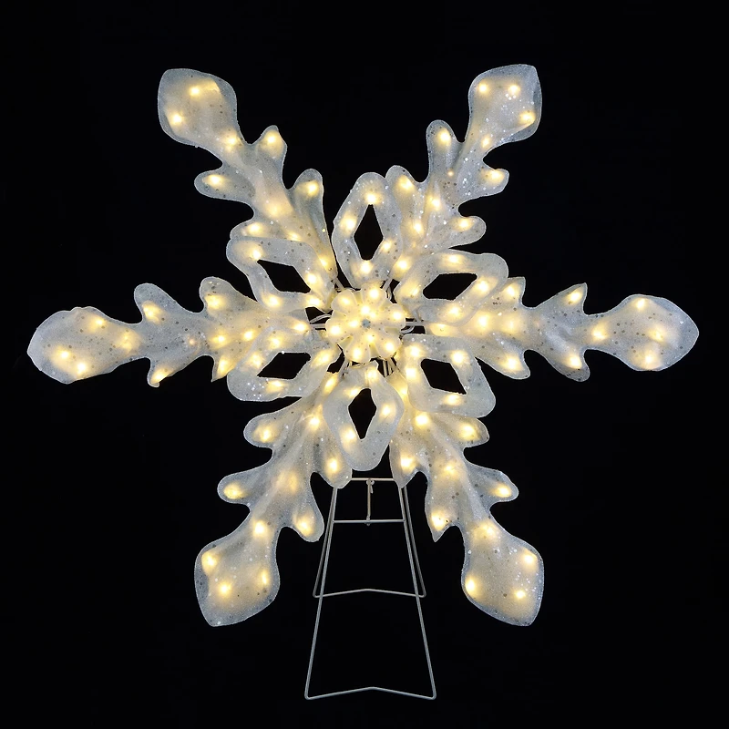 35" Outdoor Twinkling LED Snowflake