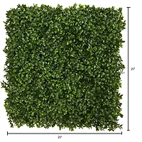Boxwood Artificial Wall Mats, 2ct.