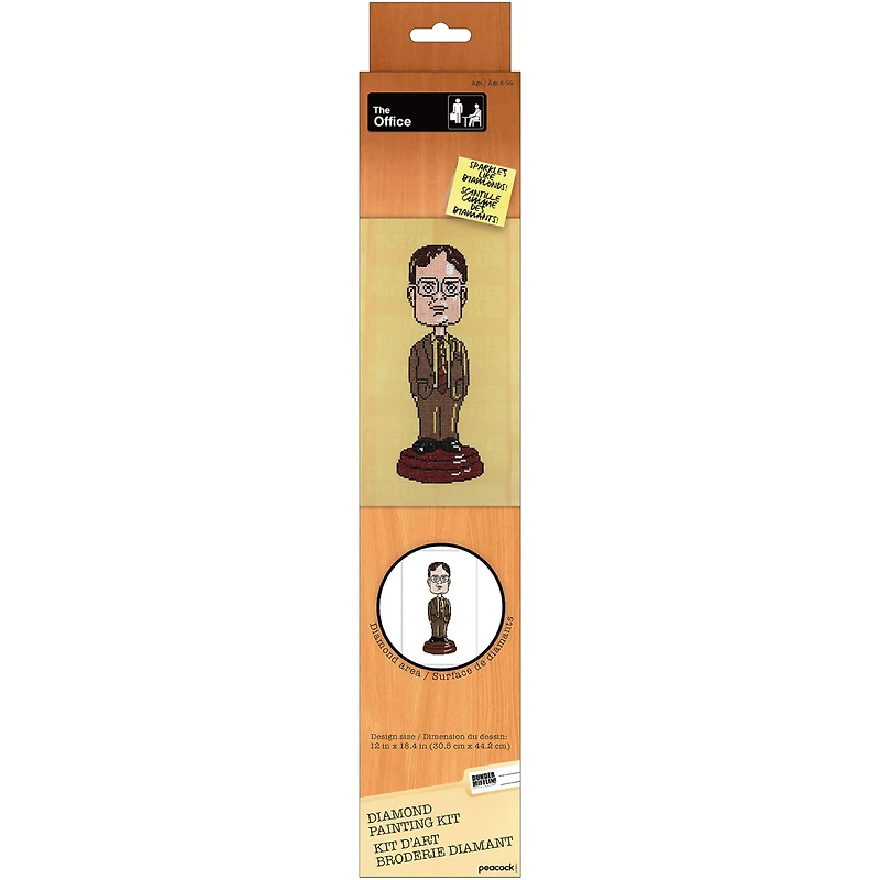 Camelot® Dots The Office Dwight Bobblehead Diamond Painting Kit