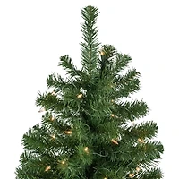 7ft. Pre-Lit Norfolk Spruce Artificial Christmas Tree