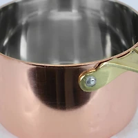Gibson Rembrandt 3.3'' Copper Plated Mini Sauce Pan 