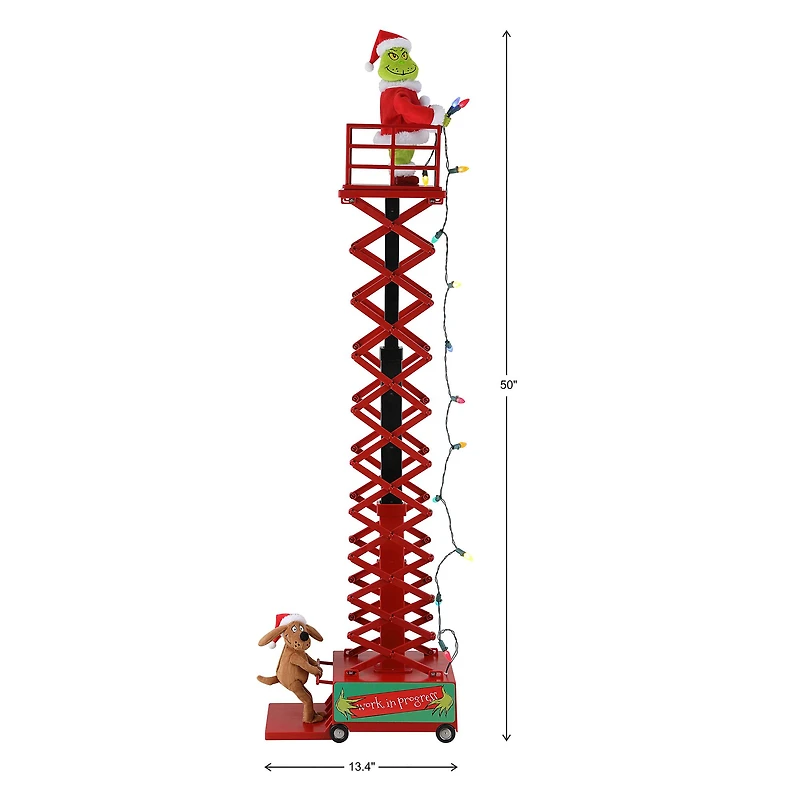 Mr. Christmas 50" Animated & Musical Grinch Lift