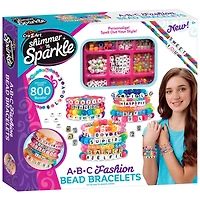 Cra-Z-Art® Shimmer 'n Sparkle ABC Fashion Bead Bracelets