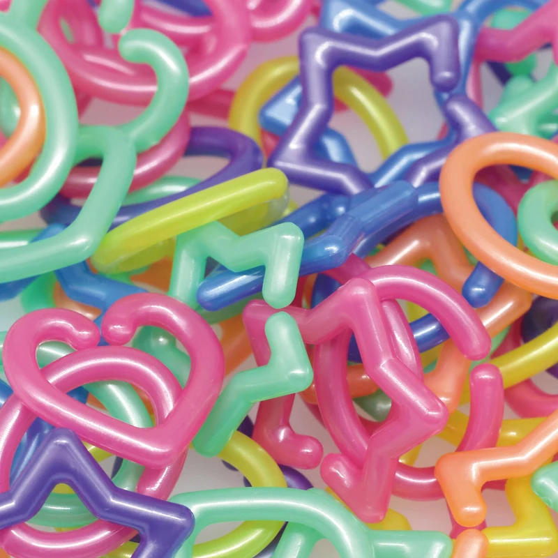 Bright Pearl Mixed Shape Chain Links by Creatology™