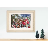 Luca-S Puppies Christmas Counted Cross-Stitch Kit