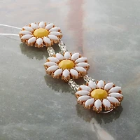 12 Packs: 3 ct. (36 total) Daisy Metal & Resin Sliders, 26mm by Bead Landing™