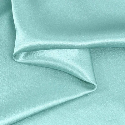 Aqua Crepe Back Satin