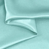 Aqua Crepe Back Satin