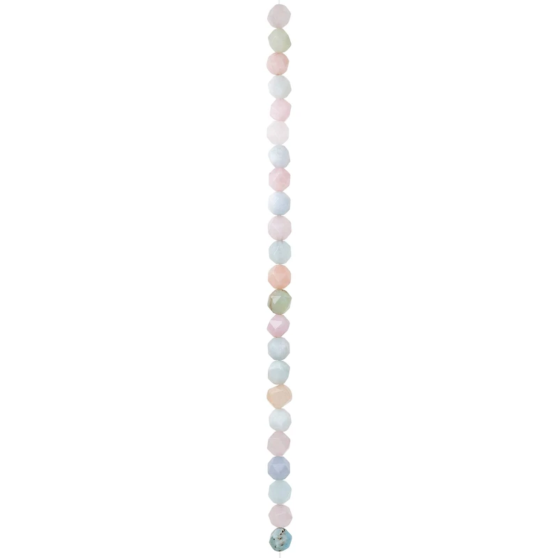 Morganite Faceted Beads by Bead Landing™, 8mm