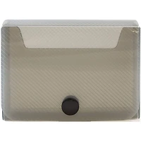 JAM Paper Smoke Plastic Business Card Holder Case