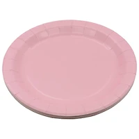 9" Light Pink Paper Dinner Plates, 10ct. by Celebrate It™
