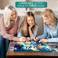 ArtSkills® Brilliant Art Mythical Wolf Stretched Canvas Diamond Painting Kit