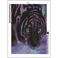 Sparkly Selections Black Light Tiger Diamond Painting Kit