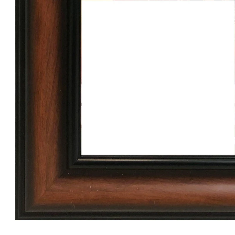 Home Brown & Black Wood Grain Frame by Studio Décor