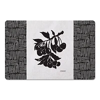 Block Print Cherries 27" x 18" Floor Mat