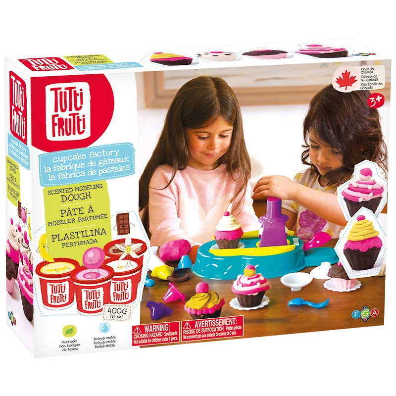 Tutti Frutti® Cupcakes Factory Dough Kit
