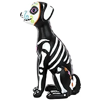 Design Toscano 12.5" Dia de los Muertos El Perro Sugar Skull Dog Statue