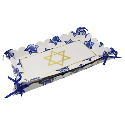 12.5" x 8" Star of David Paper Trays, 2ct. by Ashland®
