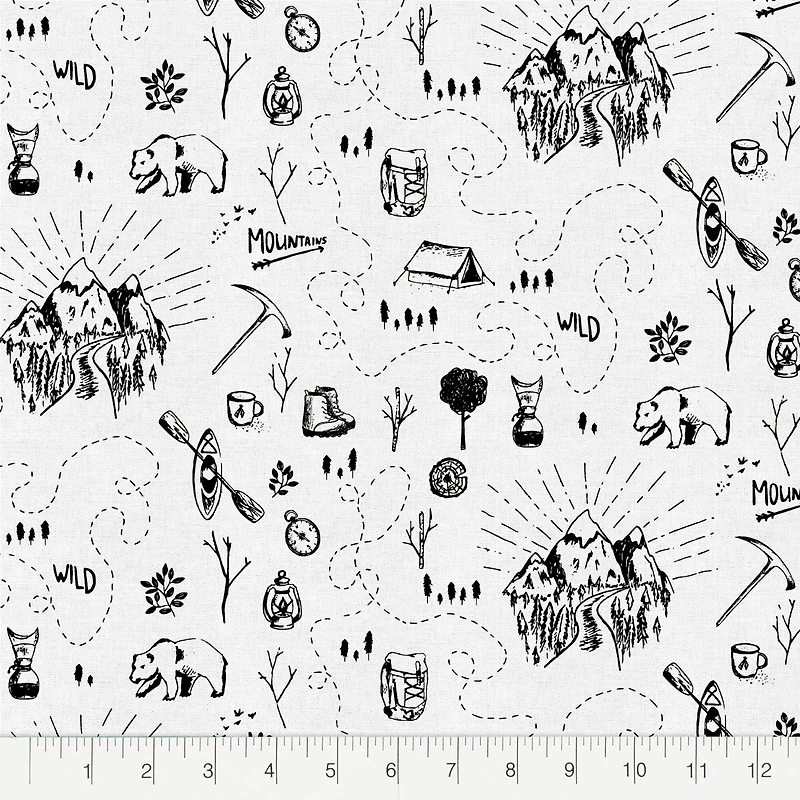 12 Pack: Fashion Fabric Bundle by Loops & Threads™