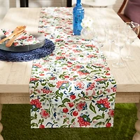 DII® Garden Floral Print Outdoor Table Runner