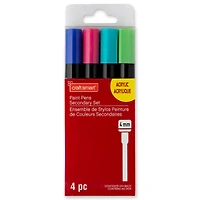4mm Permanent Paint Pens Secondary Set by Craft Smart®