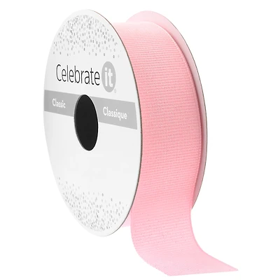 7/8" x 5yd. Grosgrain Glitter Ribbon by Celebrate It® Classic