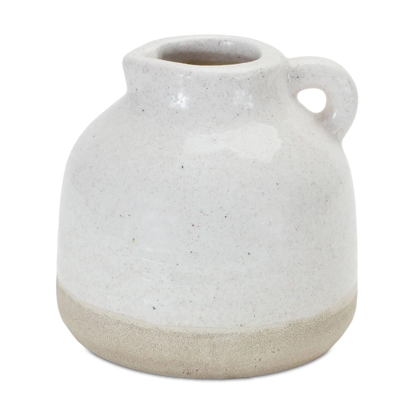 4.75" Stoneware Pitcher Bud Vase, 3ct.