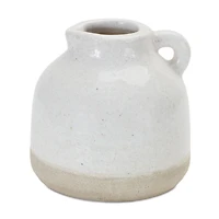 4.75" Stoneware Pitcher Bud Vase, 3ct.