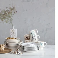 Hello Honey® Animal Print Stoneware Mug Set