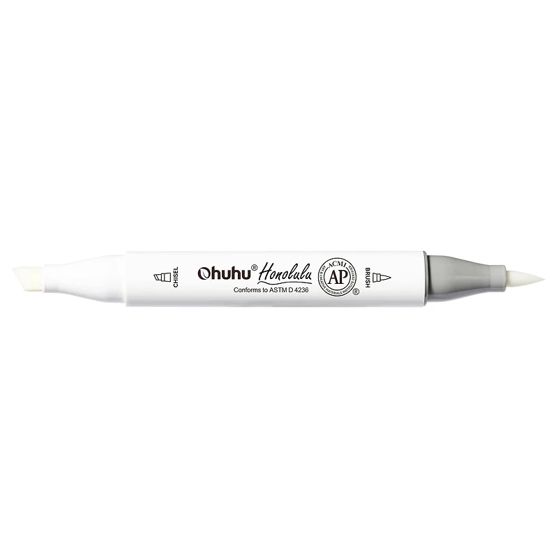 Ohuhu® Honolulu Brush & Chisel Dual Tip Marker
