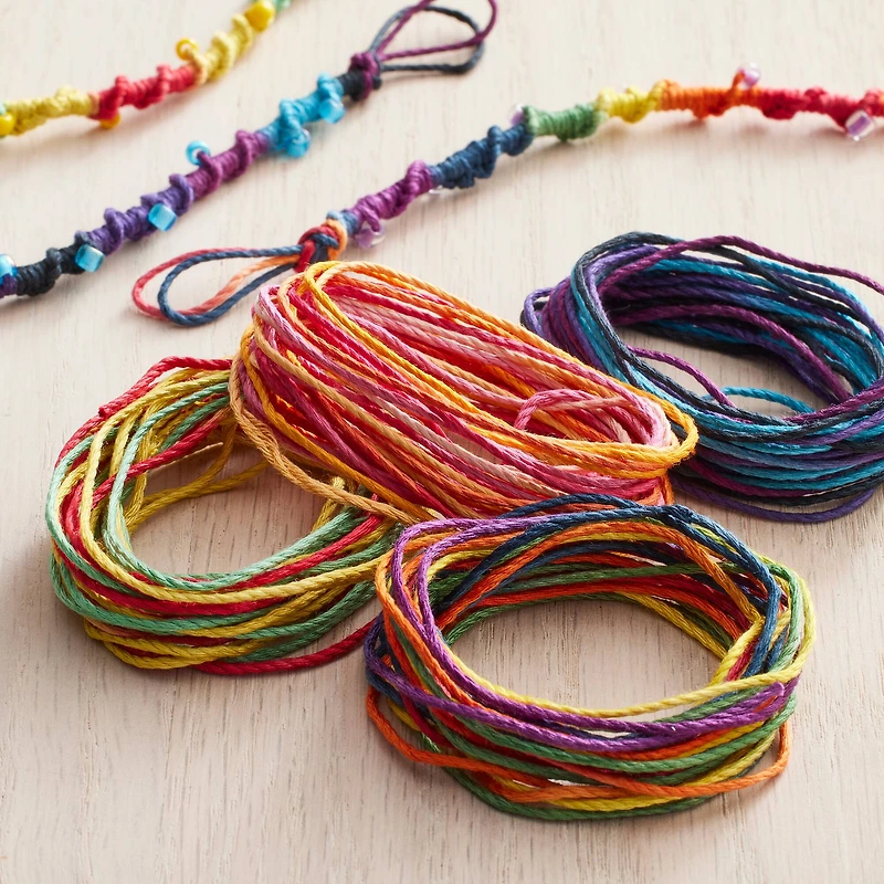 Bead Landing™ Bamboo Cording, Variegated