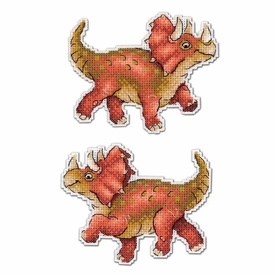 MP Studia Triceratops Cross Stitch Kit