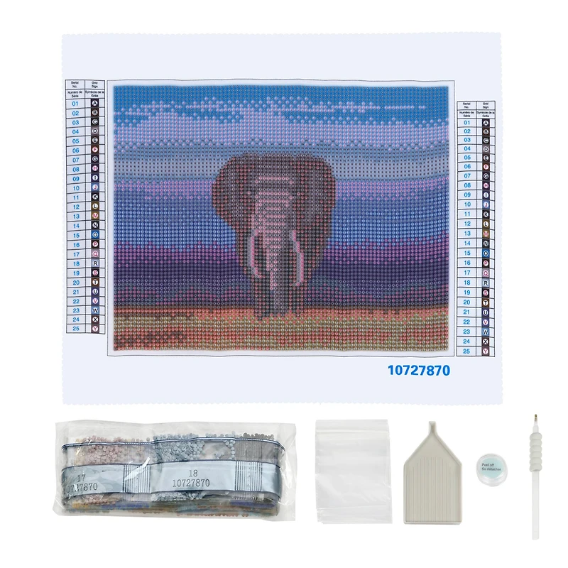 Elephant Diamond Art Kit by Make Market®
