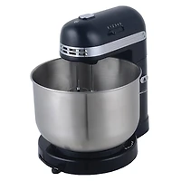 Brentwood 5-Speed Black Stand Mixer with 3qt. Stainless Steel Mixing Bowl