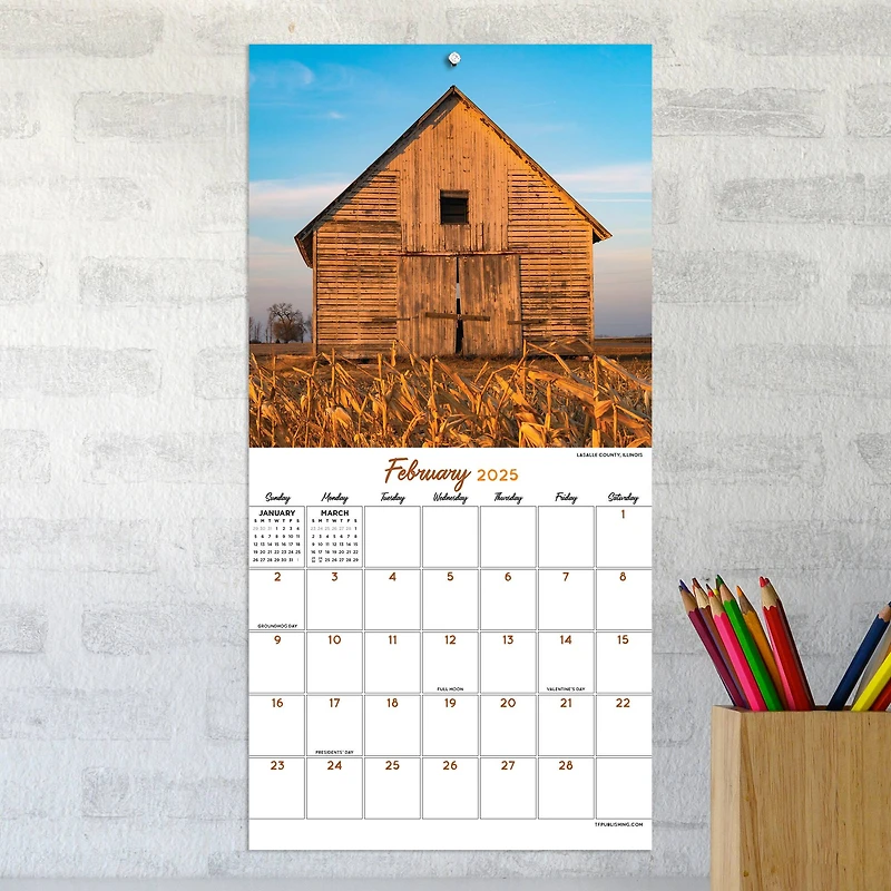 TF Publishing 2025 Midwest Is Best Mini Calendar