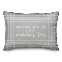 A Mother's Love Throw Pillow