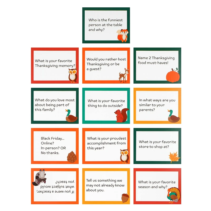 Thanksgiving Conversation Cards, 25ct. by Celebrate It™