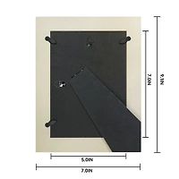 Just Jane 5" x 7" Flocked with Gold Frame by Studio Décor