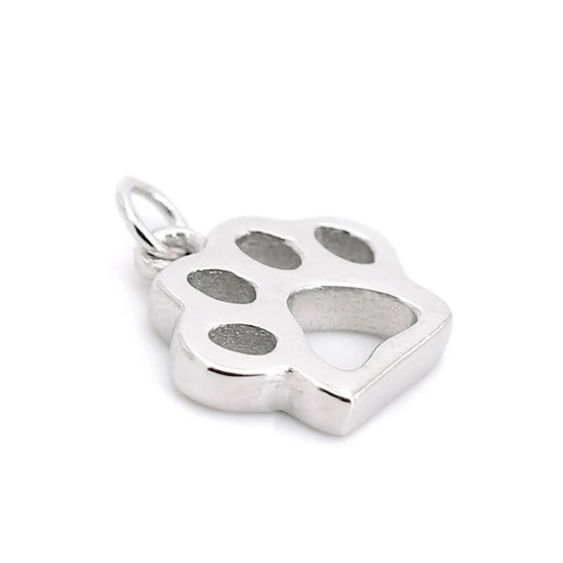 Sterling Silver Paw Icon Charm by Bead Landing™