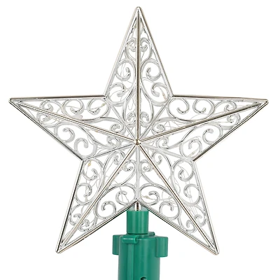 11" Multicolor Rotating Star Lighted Tree Topper by Ashland®
