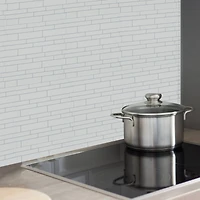 Simplify Peel & Stick White Wall Tile Pack