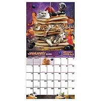 2026 Space Cats Mini Calendar