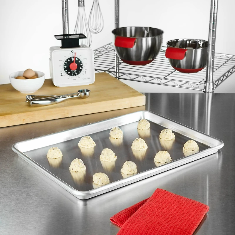 Fat Daddio's® ProSeries Bakeware Natural Aluminum Half Sheet Pan