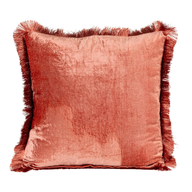 Hello Honey® 20" x 20" Clay Charm Eyelash Fringe Pillow