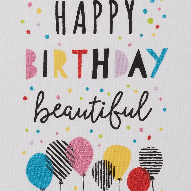 DII® Happy Birthday Embellished Dishtowel Set