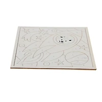 Space Wood Paint-by-Number Puzzle Kit by Creatology™